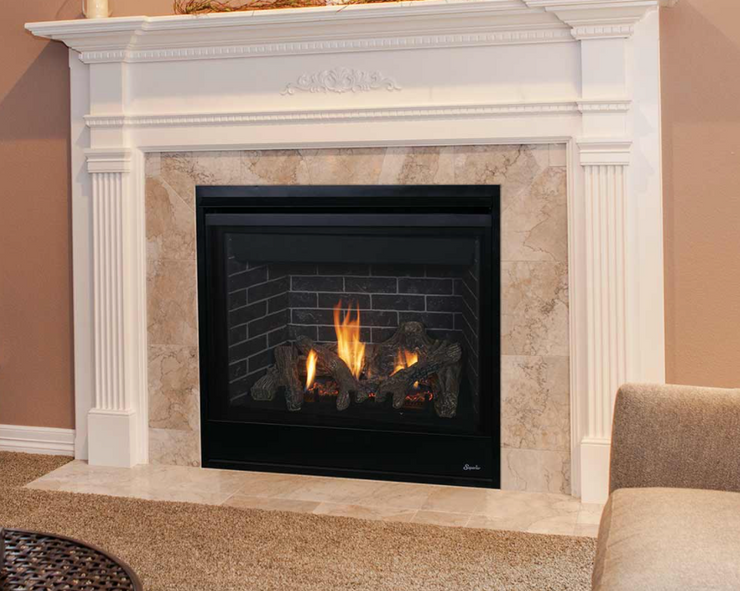DRT3000 - Direct Vent Gas Fireplace | Traditional | Front-View